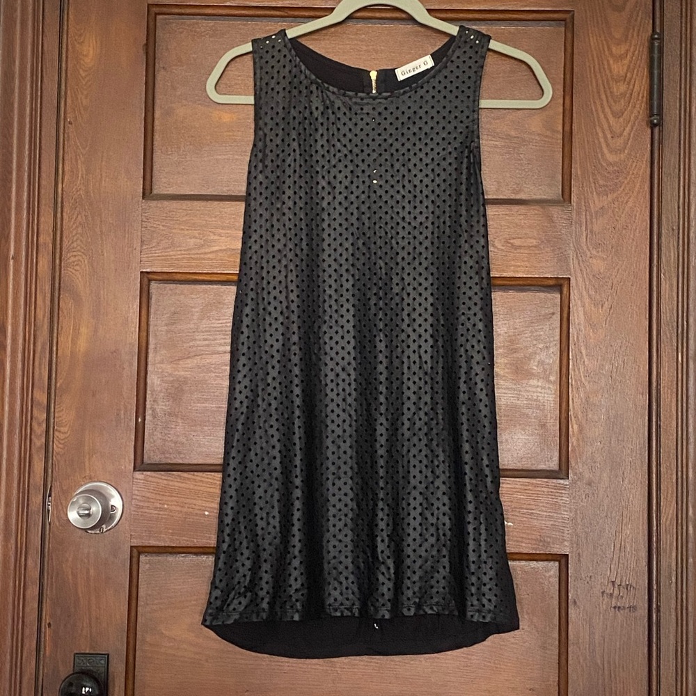 Leather Sleeveless Shirt